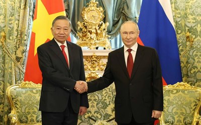 Tuyên bố chung về việc củng cố hơn nữa Quan hệ Đối tác Chiến lược toàn diện Việt Nam-Nga trong giai đoạn mới